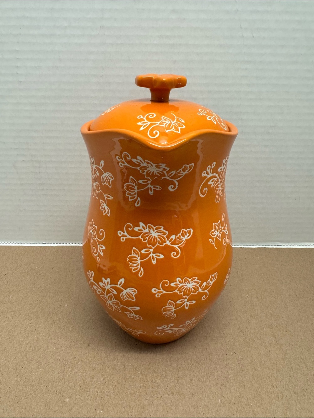 Temp-tations Floral Lace 2 Quart Lidded Pitcher - Picture 5 of 12